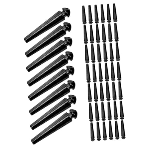 FAVOMOTO 50-Piece Cribbage Board Game Accessories Metal Pegs for Family Games Compact Easy to Store