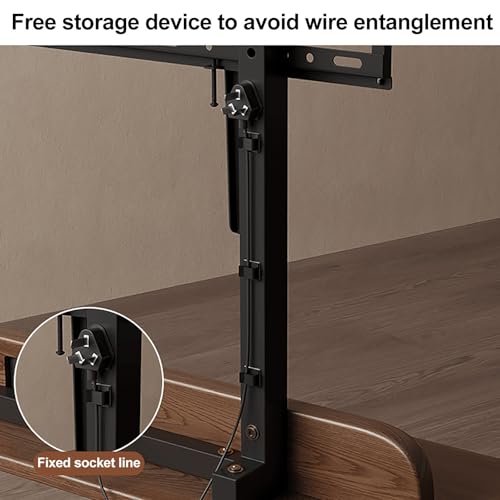 Soporte portátil para TV de 40 a 85 pulgadas con ruedas miniatura 5