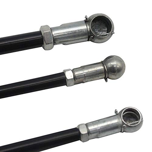 Yorten Kit 3pcs das hastes de articulação da engrenagem compatível com Peugeot 106 Citroen Saxo 91-0