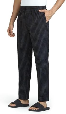 XYXX Men's Checkmate Combed Cotton Regular Fit Pyjama