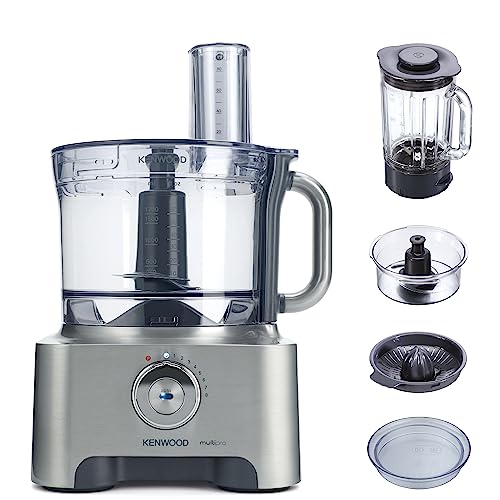 Kenwood FPM810 Multipro Sense Robot Métallique 3.5 L, 1000 W