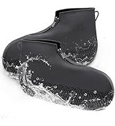 Hejo Wasserdichte Überschuhe, Schuhüberzieher Mehrweg, Regenschutz für Schuhe, Silikon Überschuhe...