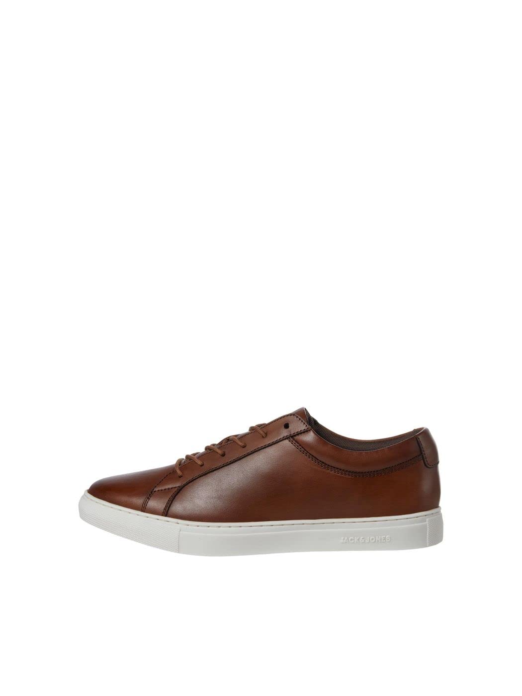 JACK & JONES Galaxy Leather Trainer Cognac