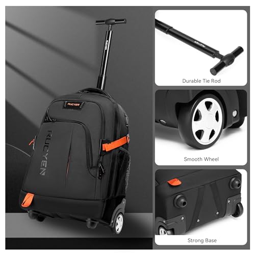 18 Inch Convertible Rolling Backpack