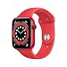 Produktbild Apple Watch Series 6 44mm (GPS + Cellular) - Aluminiumgehäuse (PRODUCT)Red Roy Sportarmband (Generalüberholt)