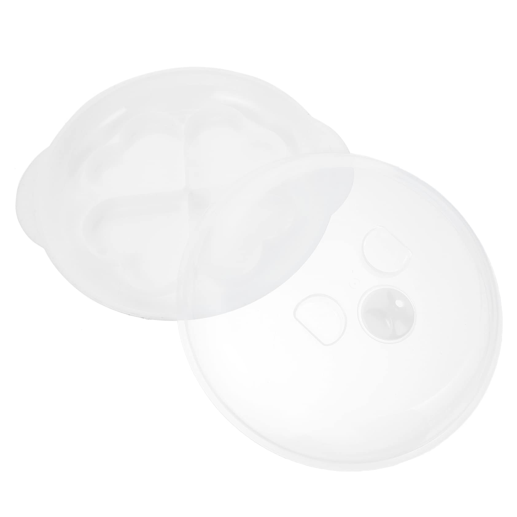 Cabilock Heart-shaped Egg Poacher Microwave Egg Cooker Capacity Safe Pp Material