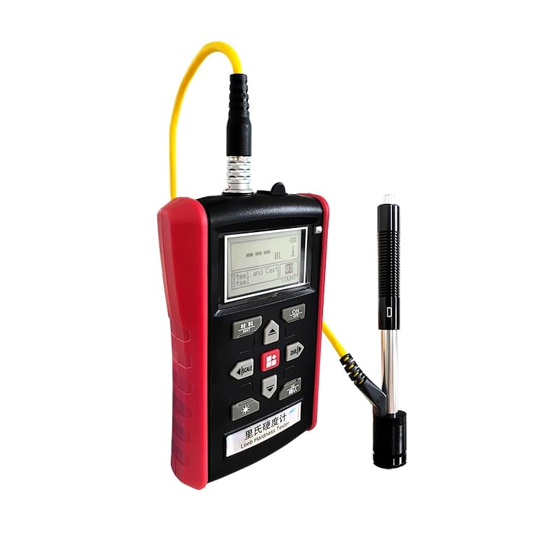 Hardness Tester, 7-in-1 Original Metal Meters Metal Hardness Tester Portable Durometer Portatil Metal Pipe Steel Plate Mould Surface Hardness HRC(G-Type Dvice-B)