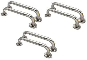 RAB Stainless Steel Grab Bar for Bathroom and Home (Size:- 8