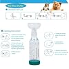 Cat Inhaler Spacer,Specifically Designed for Cats,with Round Shape Silicone Mask,Feline Aerosol Chamber with Breathing Indicator Include 2 Mask for Best Fit (for cat)