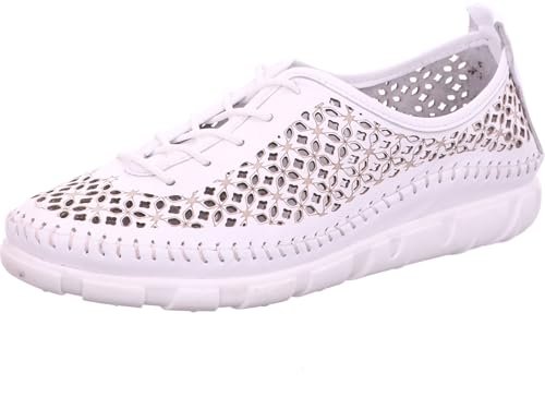 Gemini chaussure à lacets pour femmes en cuir véritable mode décontractée 395438-01