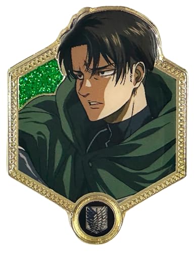 Image of Golden Series 2 - Final Season Levi Ackerman - Attack on Titan Collectible Enamel Pin, S, enamel, no