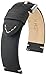 Produktbild HIRSCH Uhren-Band Ranger L - modisches Premium-Lederband für Deine Armbanduhr - Schwarz - 20 mm