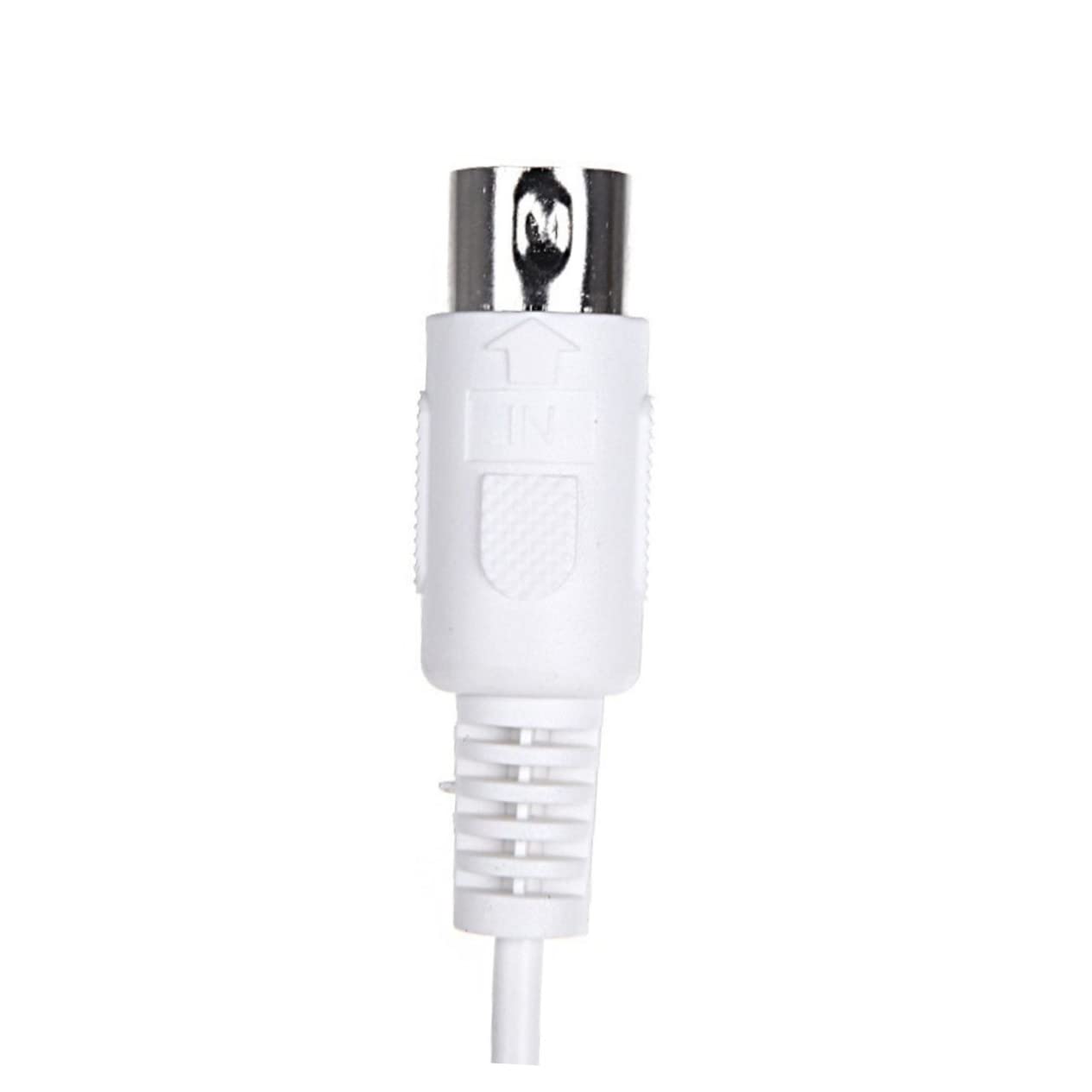SUPVOX Midi Music Editing Extension Cord Five Pin Connection Cable for Electronic Keyboards and Instruments Compatible with Synthesizers Electric Pianos and Midi Guitars