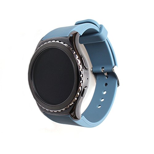 I-SMILE 1PC Silicone Replacement Band for Samsung Galaxy Gear S2 Classic BSM-R732 Smartwatch Watch (Watch Strap Only)