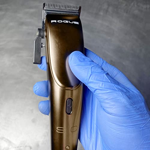 Stylecraft Rogue Professional 9V Microchipped Magnetic Motor Cordless Hair Clipper, 5 Guards, Matte Gunmetal #TOP6