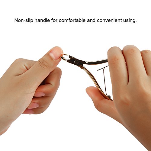 Nagelriemtrimmer Nagelriemschaar Roestvrij staal Dode huidschaar Nagel Manicure Gereedschap Nagelriemverwijderaar Schaar - Afbeelding 7