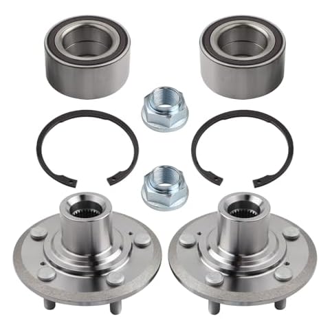 MISIOEK 2X Wheel Hub Bearing Assembly Compatible with 2012-2016 Honda CRV, AWD, Replace 930026 Cover