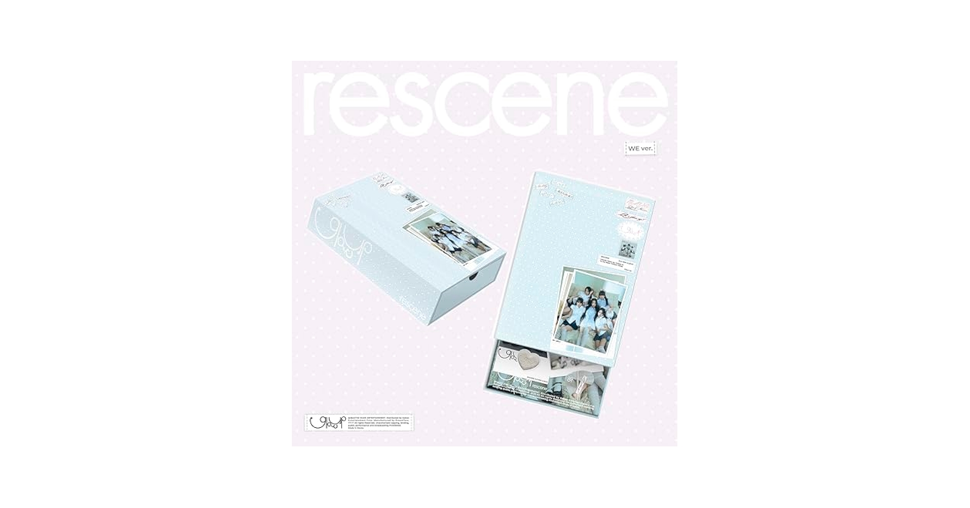 Amazon.co.jp: RESCENE 2nd MINI ALBUM [Glow Up (WE VER
