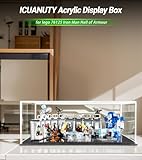 icuanuty Acrylic Display Case for LEGO Super Heroes Marvel Avengers Iron Man Hall Armor 76125, Dust Protected Storage and Organize Display Box for LEGO model, Size: 40x25x25 cm, Gift Idea for Adults - Image 9