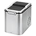 Produktbild Clatronic Eiswürfelmaschine/Eiswürfelspender/Eiswürfelmaker/Ice Cube Maker EWB 3526; Wassertank 2,2 Liter; 10-15 kg Eiswürfel am Tag (24 h); LED-Anzeige; leiser Betrieb; 150 Watt; silber