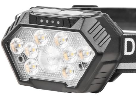 MOXTOYU T-917 LED Stirnlampe Wiederaufladbar