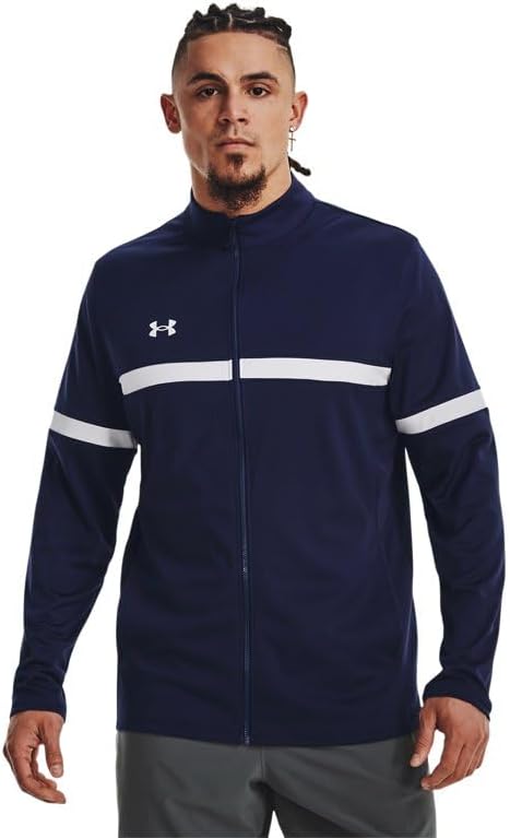 Under Armour Mens UA Knit Warm Up Team Full-Zip - Sweat Wicking LG