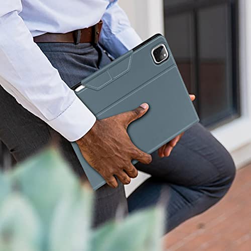 Coque iPad Pro 12.9 6ème génération protection intégrale étui bleu