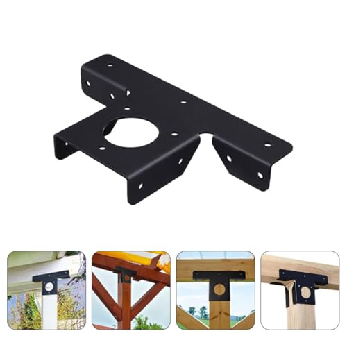 Support de pergola inoxydable avec fixation réglable pour canopy de patio et jardin