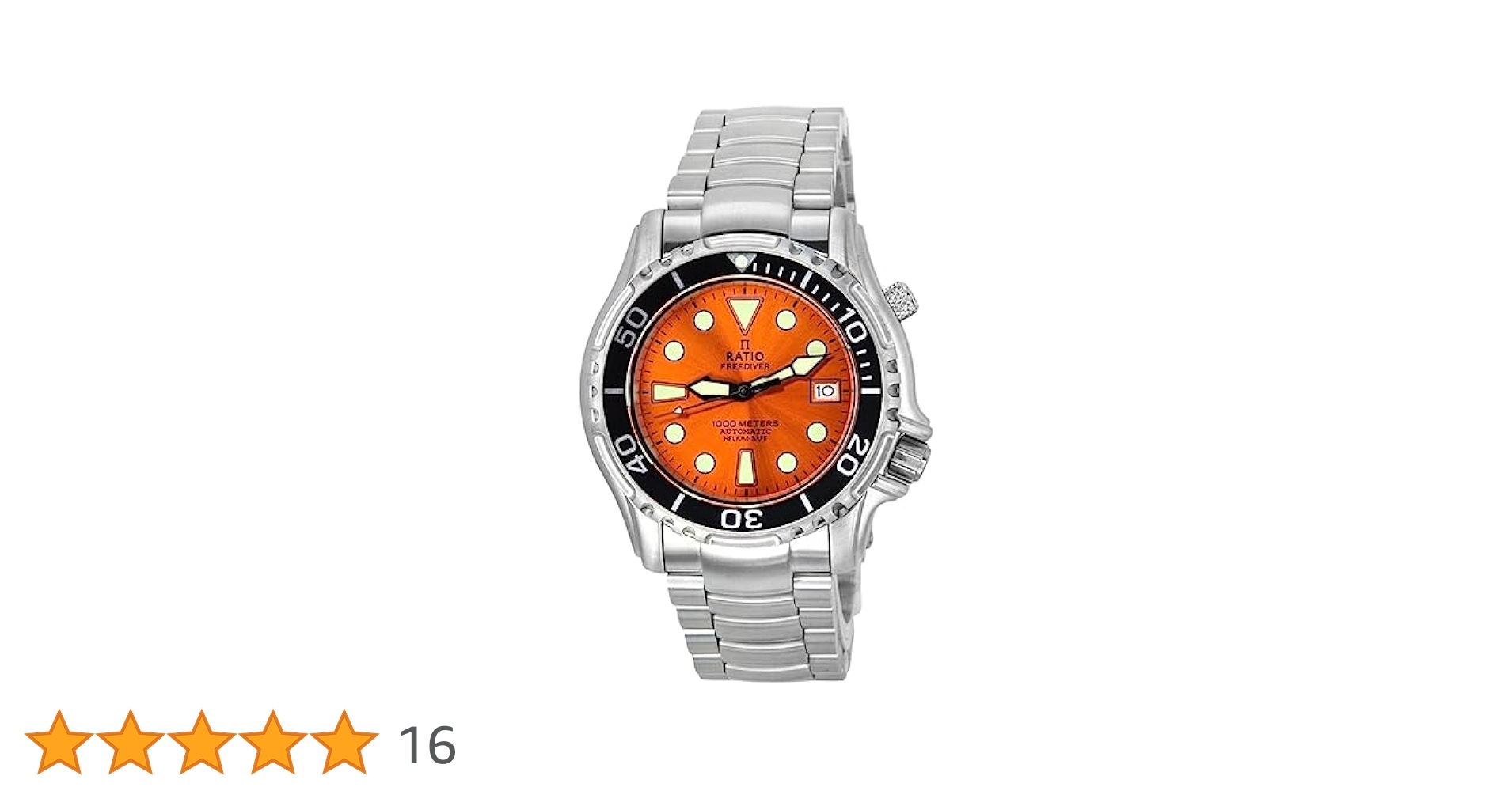 Amazon | レシオフリーダイバーヘリウムセーフ1000Mオレンジ