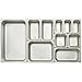 Winco 1/3 Size Pan, 4-Inch,Stainless Steel,Medium, 12.75