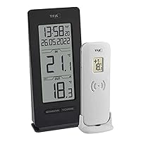 TFA Dostmann Termometro Wireless per Interni ed Esterni 30.3072.01.90