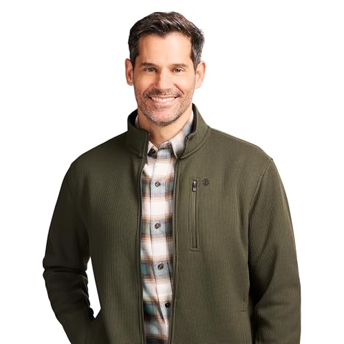 Image of IZOD Mens Shaker Fleece Full Zip Jacket