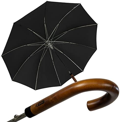 Paraplu met houten handvat - Paraplu kopen? | Korting tot 21