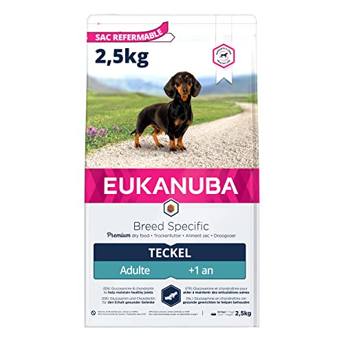 Eukanuba Chien Nourriture sèche Teckel Poulet 2,5kg