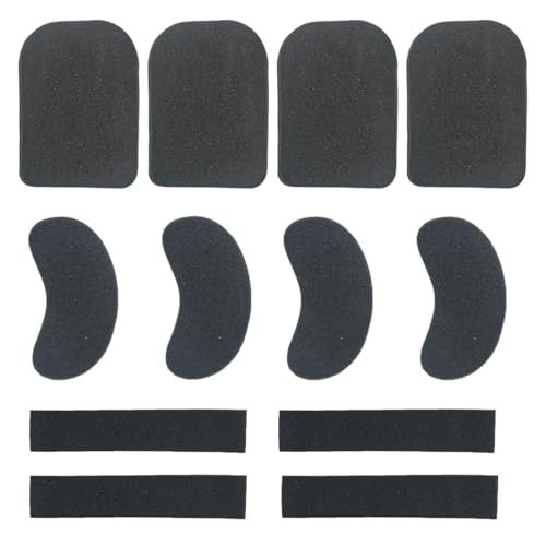 Protector Tibias para el esquí, protectores autoadhesivos de alta densidad – Cojín protector de Tibia para esquí | para jóvenes y adolescentes atletas, hijos, hijas y familias