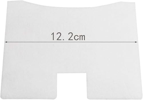 Miniatura 6 de Filtro de motor de 4 postes + 4 filtros de espuma y fieltro de repuesto para aspiradora con cable Shark HZ2002, HZ251, HZ602, Parte # XPMFHZ2000 y