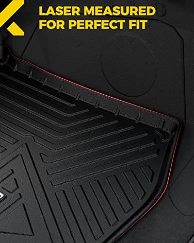 Kyx Cargo Liner For 2012-2016 Cr-V Sport Utility, All-Weather Protection Custom Fit Crv Rear Trunk Mat, Waterproof Tpe Trunk Liner, Suv Cargo Mat, Car Accessories, Black #TOP1