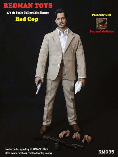 その他 REDMAN TOYS Professional Bad Cop RM035 Amazon | REDMAN TOYS RM035 1/6 フィギュア The Professional