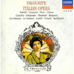 Favorite Italian Opera [Audio CD] Verdi; Donizetti and Puccini