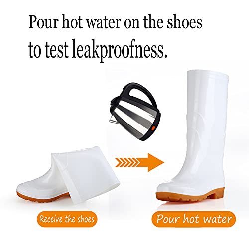 Chaussures d'eau confortables et légères bottes de pluie femme - 3