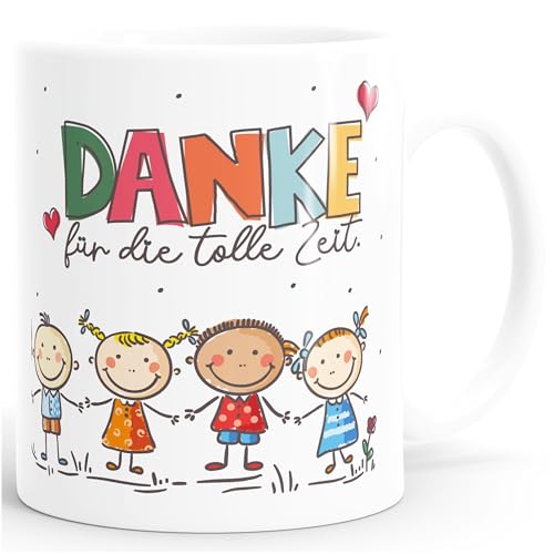 SpecialMe® Kaffee-Tasse Danke Erzieherin Herz kleines Geschenk Abschied...