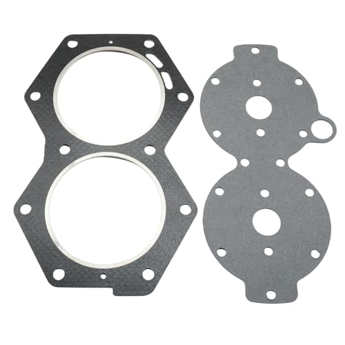 Image of 318358 2 Sets of Head and Cover Gaskets for Johnson for Evinrude V4 65 80 85 88 90 100 110 112 115 135 140 HP Outboard Motors 0318358 0318335 Sierra 18-2956