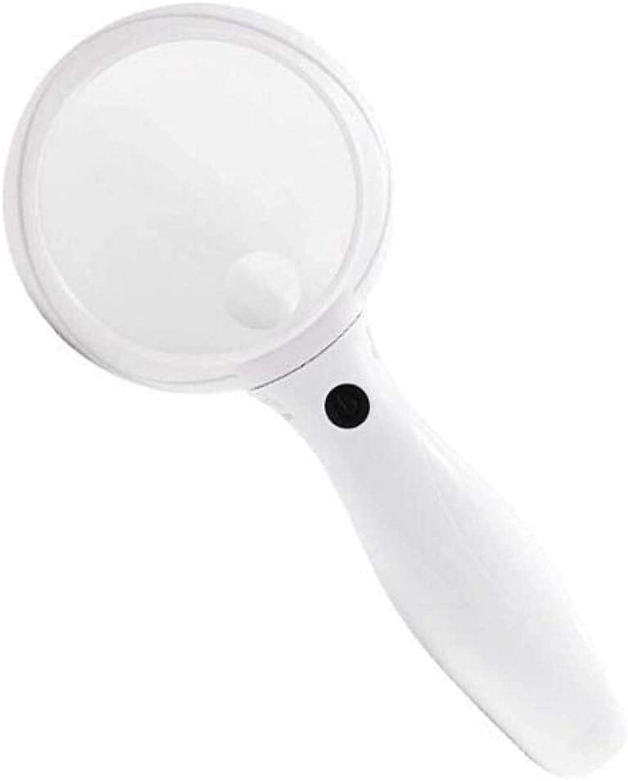 Loupe de lecture LED pour basse vision et lecture de précision des seniors