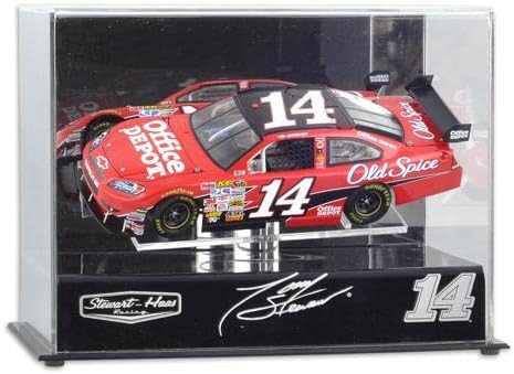 Sports Memorabilia Tony Stewart 1:24 Die-Cast Car Case with Platform - Nascar Display Cases Logo ''Case Only''