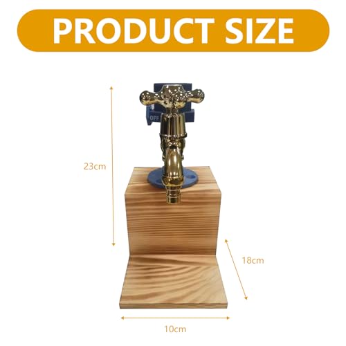Cadeaux whisky pour mari distributeur de boisson original en bois