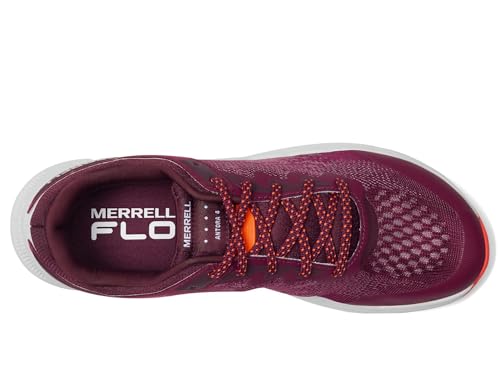 Merrell Women's Antora 4 Sneaker, Crimson, 8