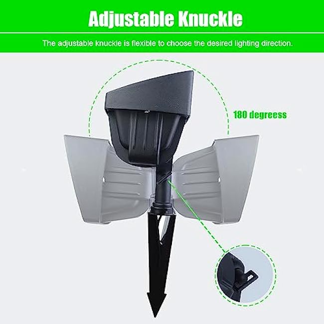 LED Flood Light Outdoor Low Voltage12V, Replaceable 3W MR11 LED Bulb Warm White 2700K-3000K, Weatherproof for Garden Yard Landscape Lighting for Walls, Trees, Plants, Signs, Security Light