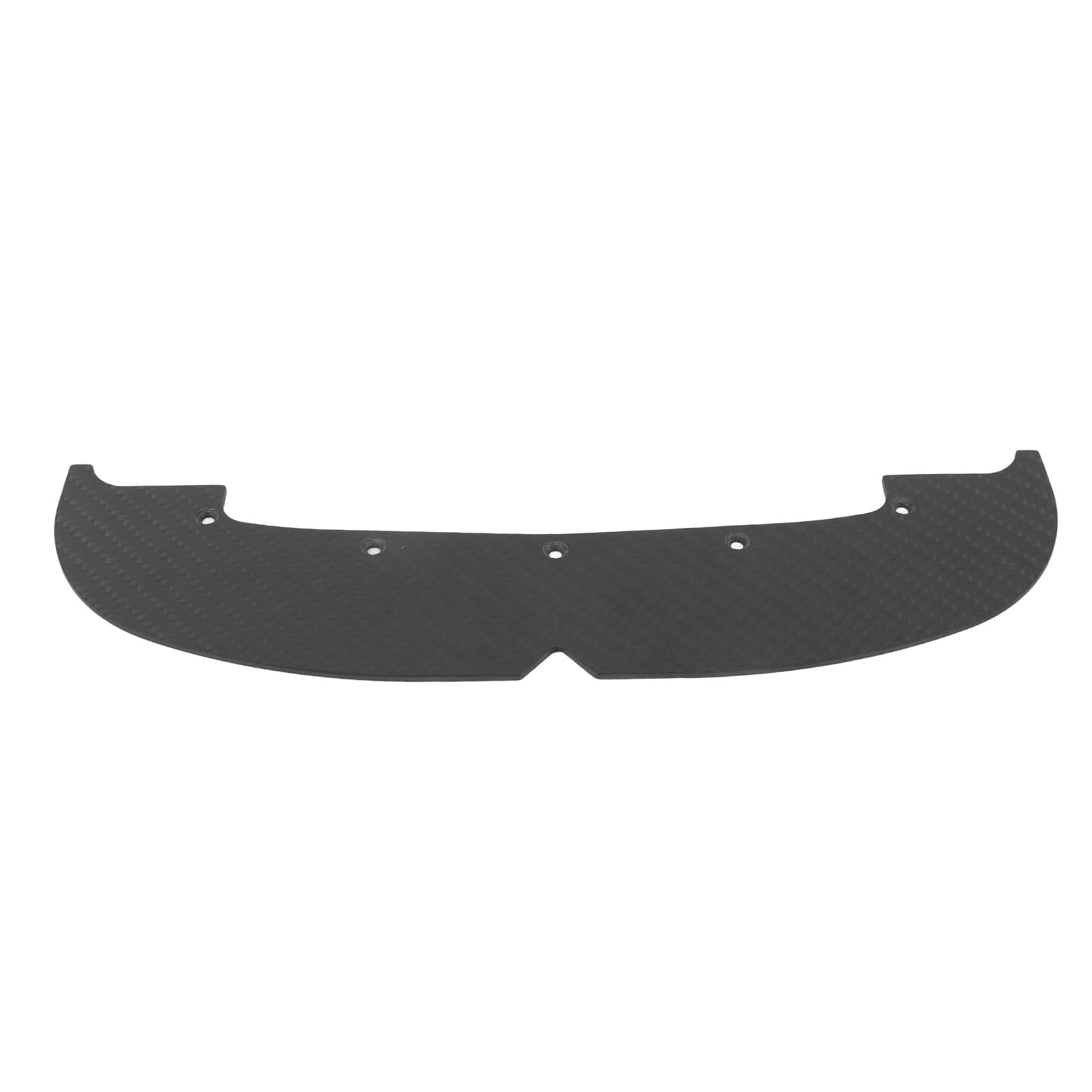 Carbon Fiber Front Splitter Shockproof RC Car Front Bumper Splitter Replacement for Arrma Vendetta 4wd 3s Blx
