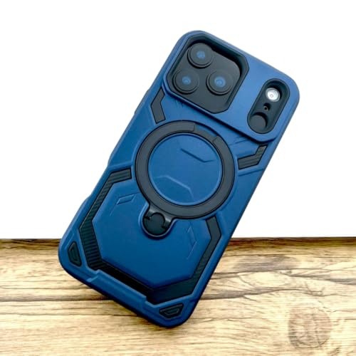 Coque antichoc iPhone 16 Pro bleu foncé pour vos déplacements