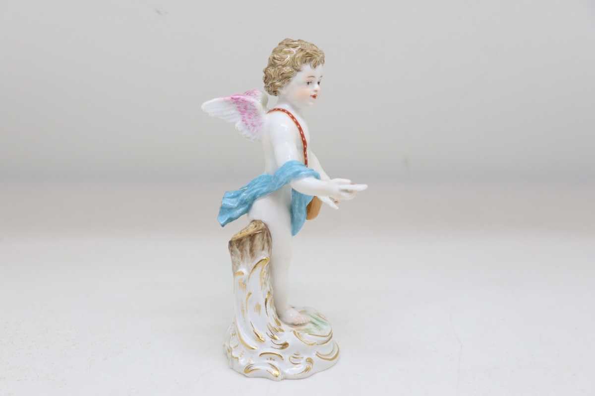 Amazon.co.jp: オールドマイセン Meissen 戯言の天使 郵便配達員